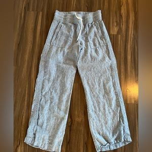 Athleta Cabo Wide Leg Linen pant